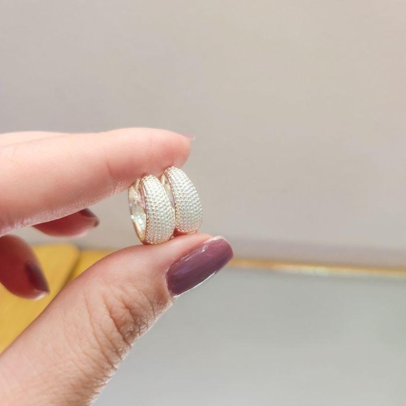 BRINCO PRATA CRAQUELADA G