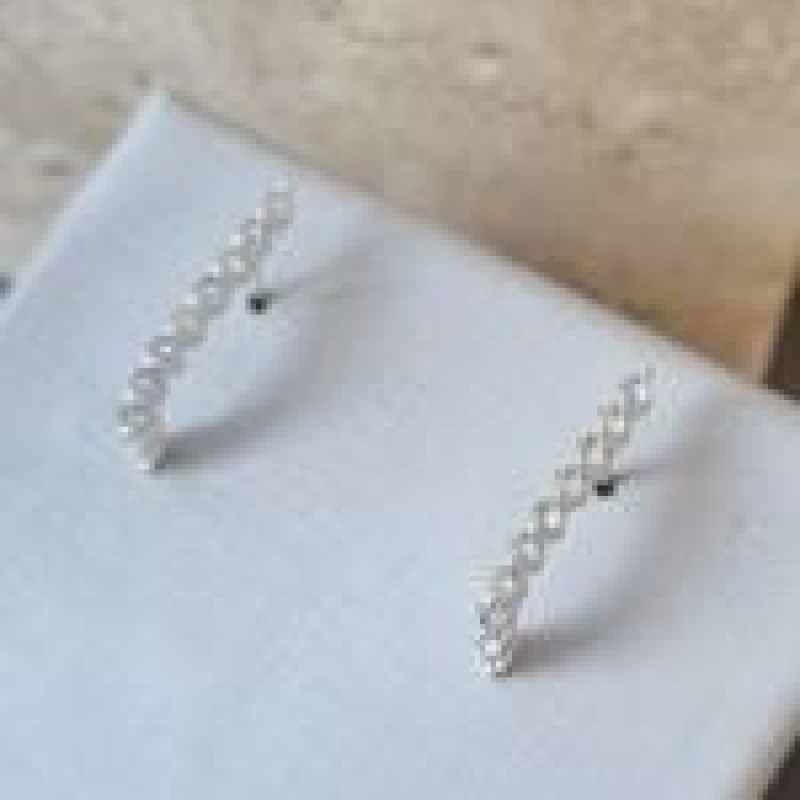 BRINCO PRATA EAR HOOK G ZIRC	