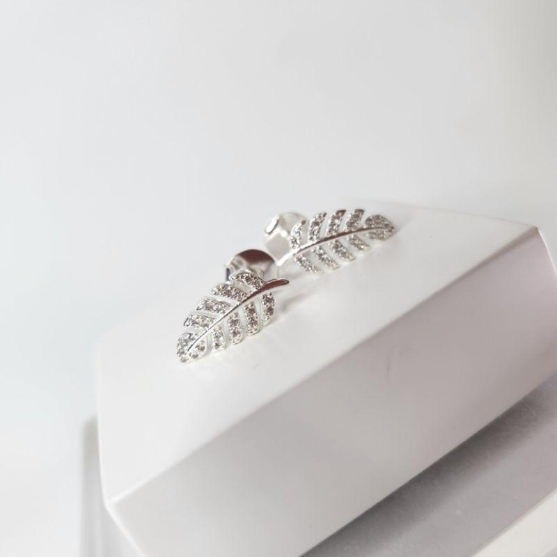 BRINCO PRATA FOLHA Z