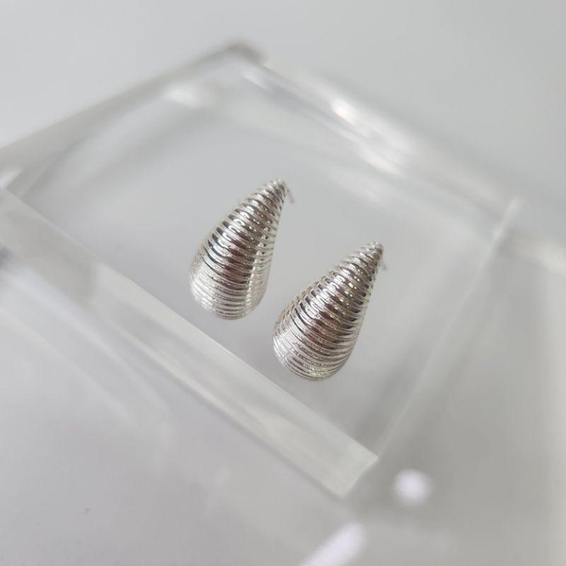 BRINCO PRATA GOTA LISTRA