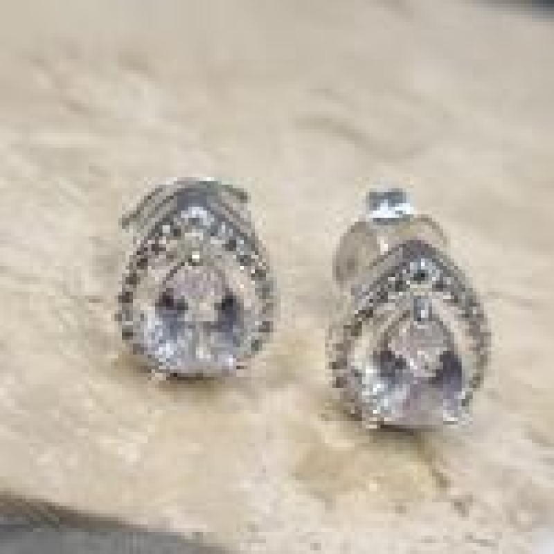 BRINCO PRATA LUXO GOTA	