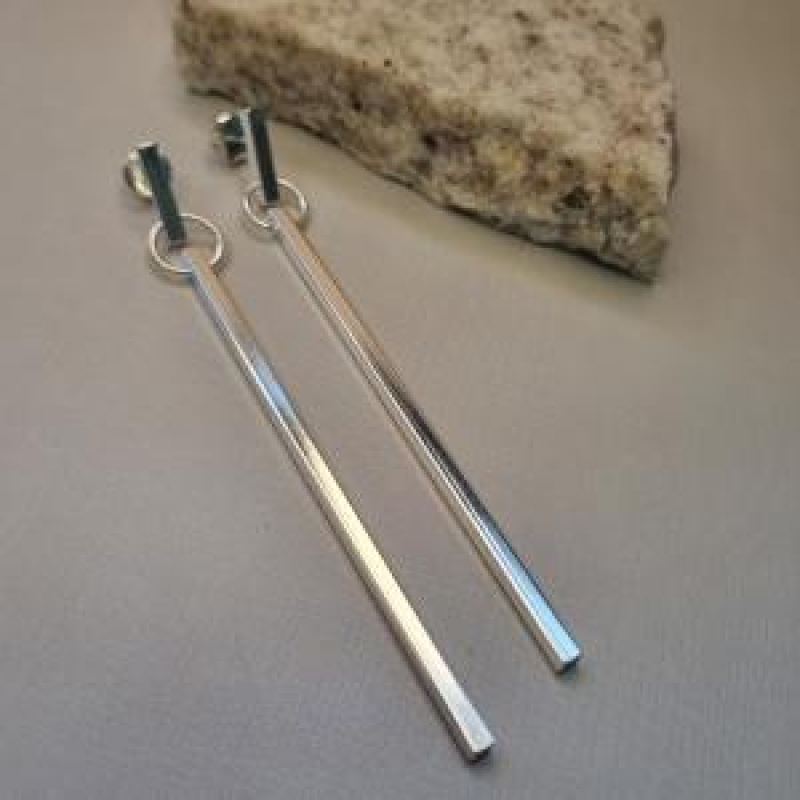 BRINCO PRATA PINO GRANDE	
