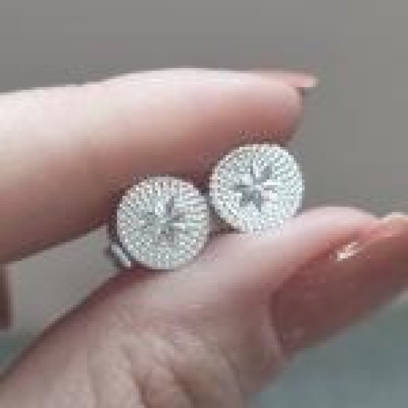 BRINCO PRATA ROSA DOS VENTOS