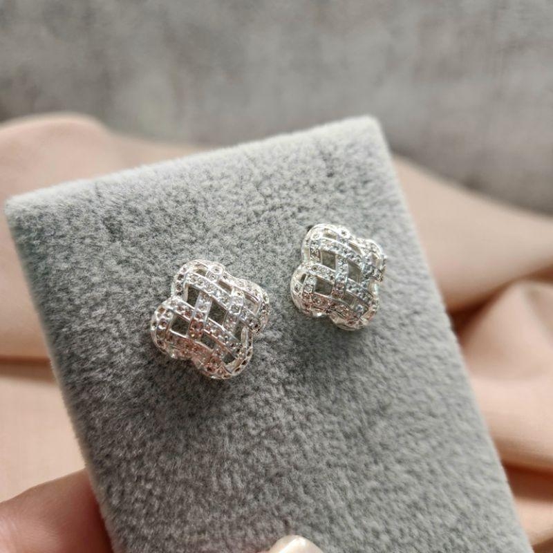 BRINCO PRATA TREVO V Z