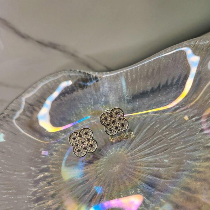 BRINCO PRATA TREVO ZIR