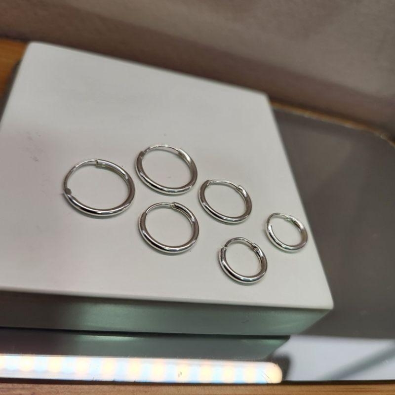 BRINCO PRATA TRIO ARG FIO  CIRC