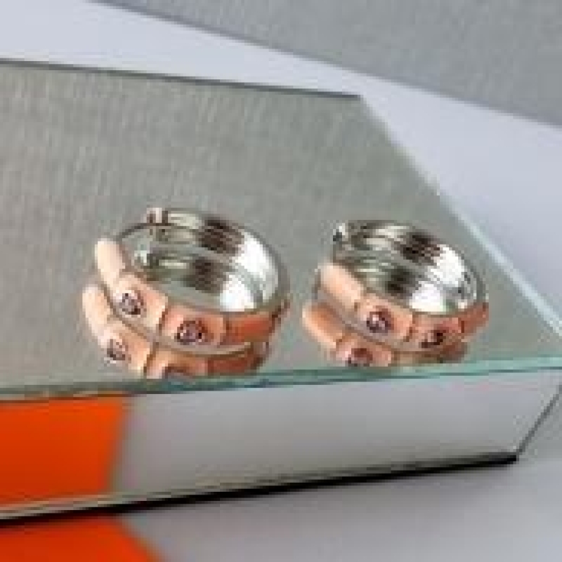 BRINCO RB ARGOLA ESMALTADO PESSEGO