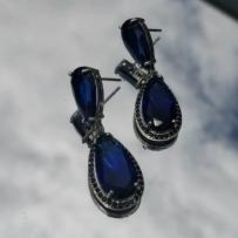 BRINCO RB FESTA GOTA SAFIRA