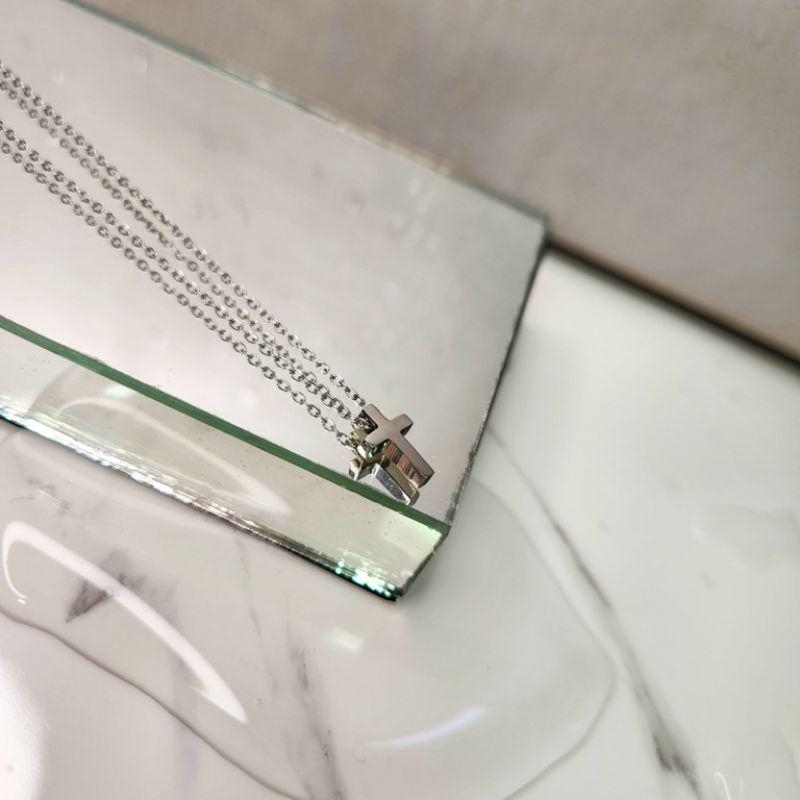 COLAR AÇO CRUCIFIXO