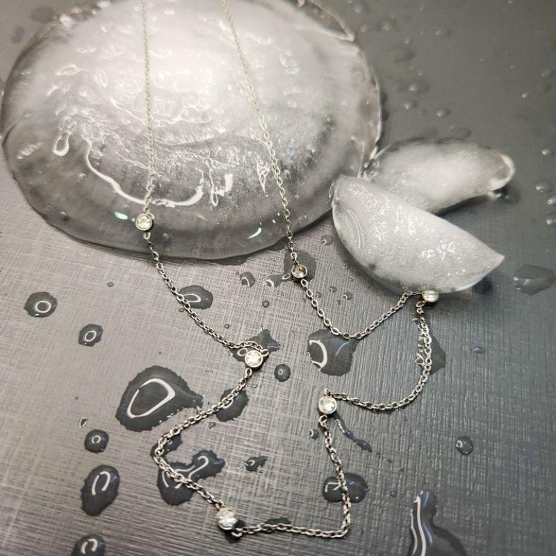 COLAR AÇO PONTOS DE LUZ