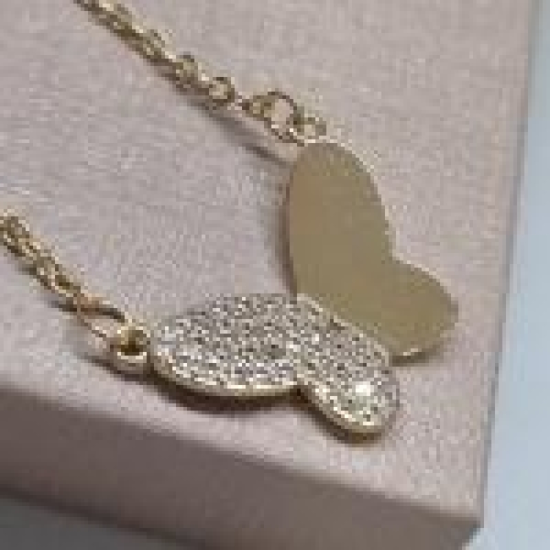 COLAR OURO BORB ZIRC	