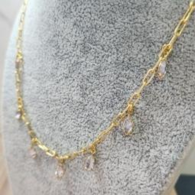 COLAR OURO CARTIER NAVETE ARROZ B	