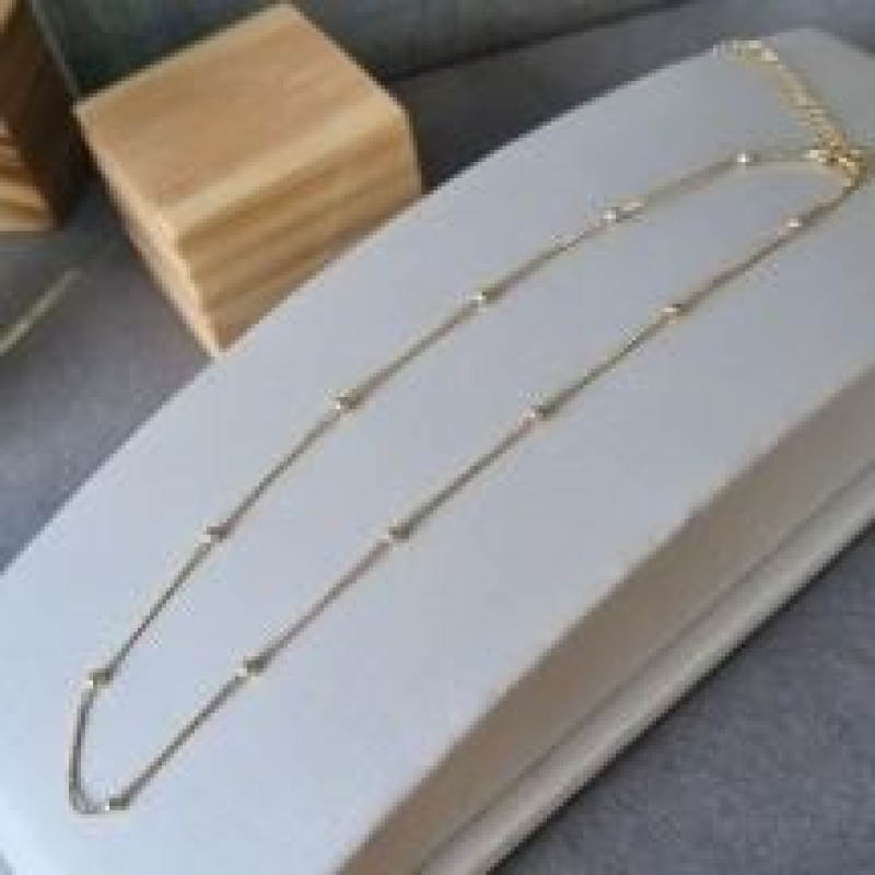 COLAR OURO CHOKER BOLA ESPASSADA	