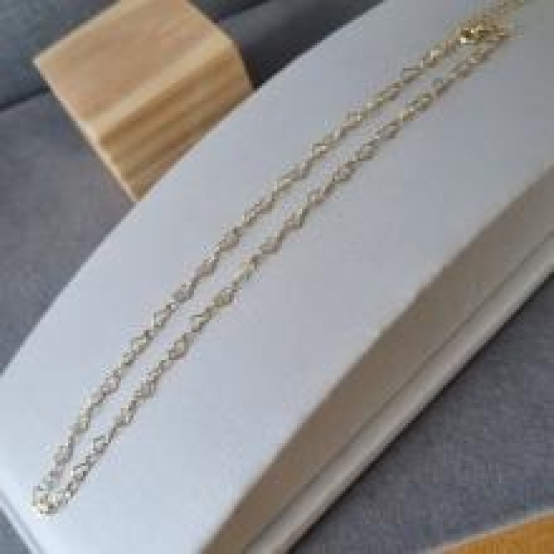 COLAR OURO CHOKER CORAÇÃO VAZ	