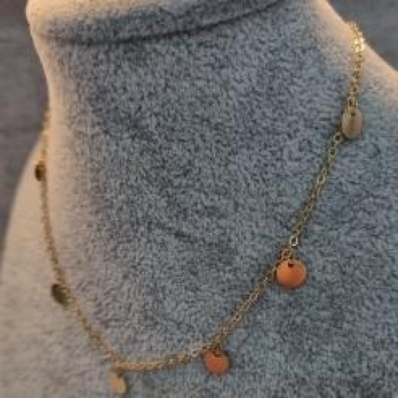 COLAR OURO CHOKER DISCO	CO1719