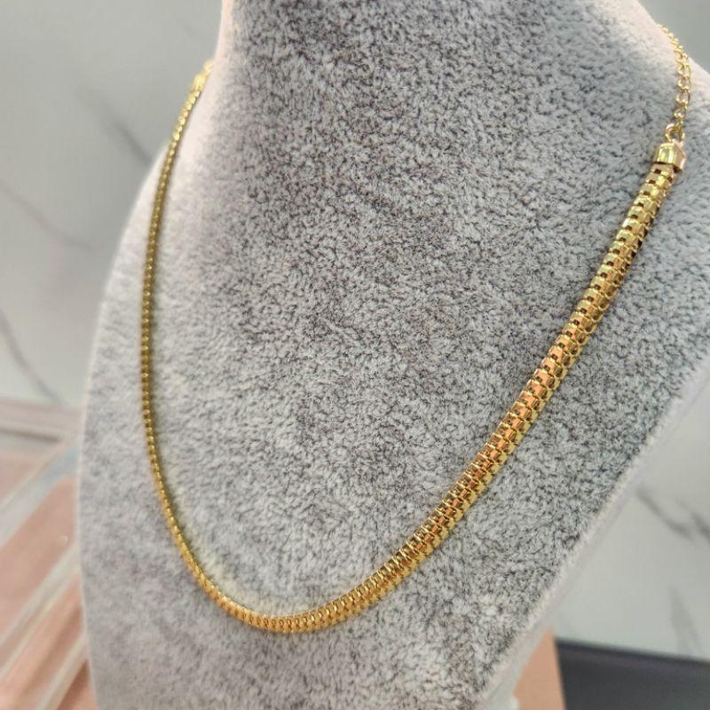 COLAR OURO CORR MALEÁVEL