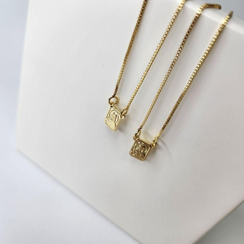 COLAR OURO ESCAPULÁRIO CLASSICO