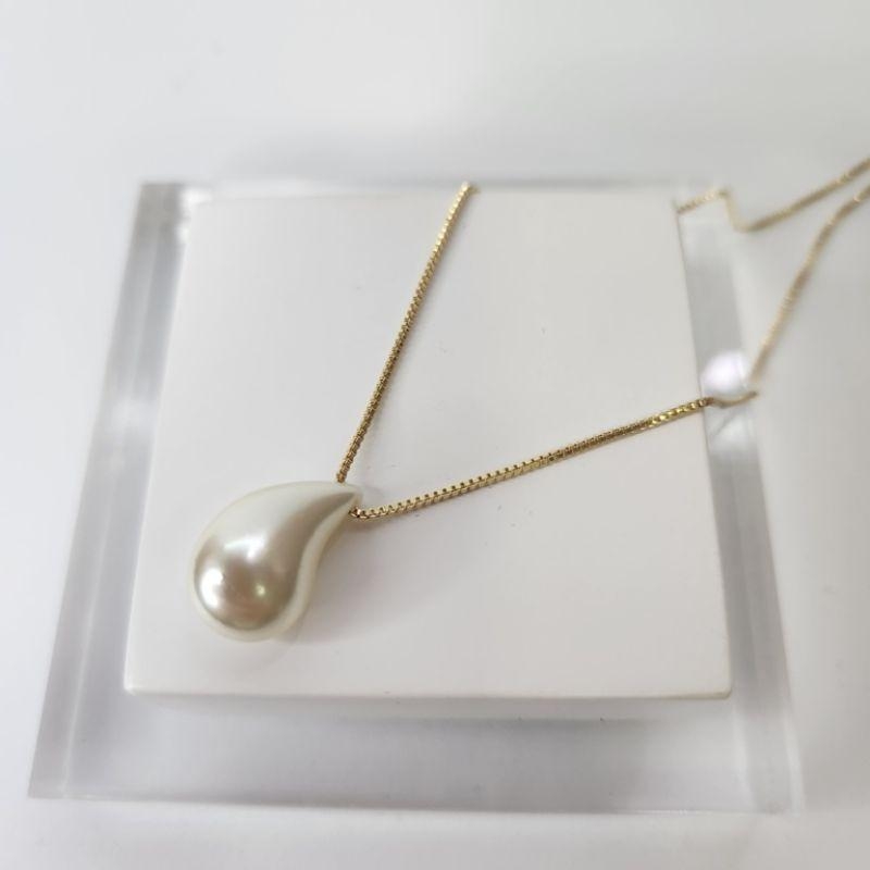 COLAR OURO GOTA D ÁGUA