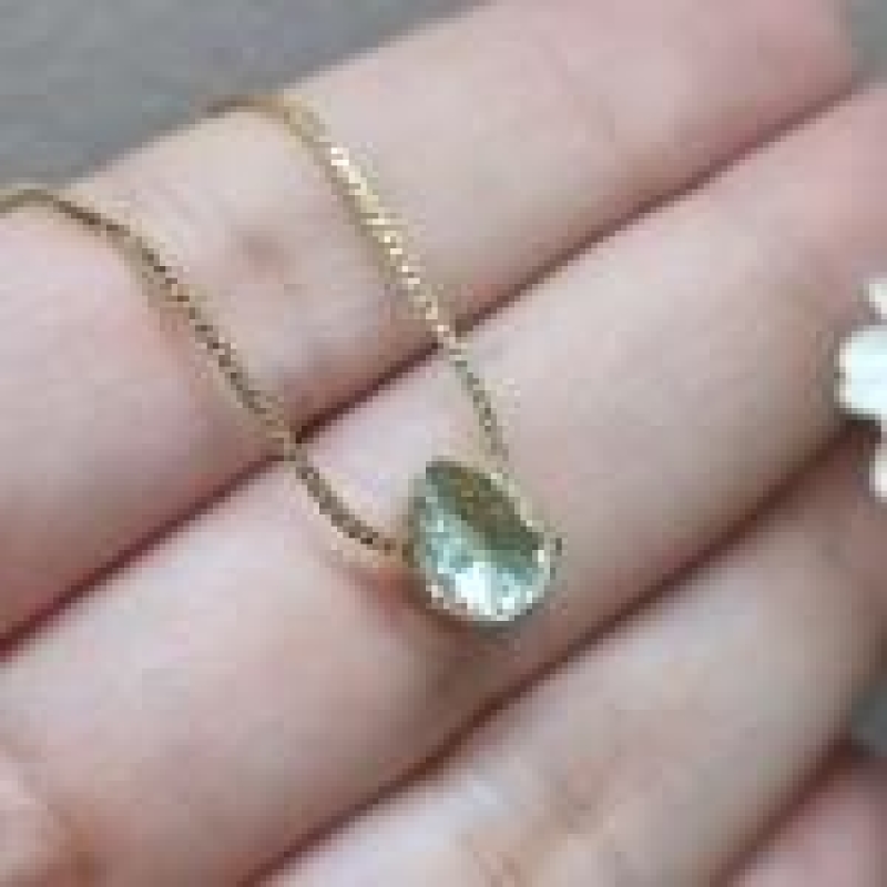 COLAR OURO GOTINHA ACQUA	