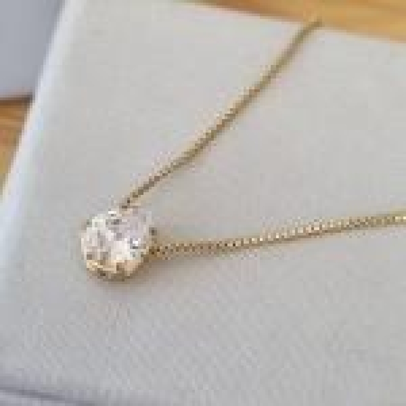 COLAR OURO GOTINHA CRISTAL