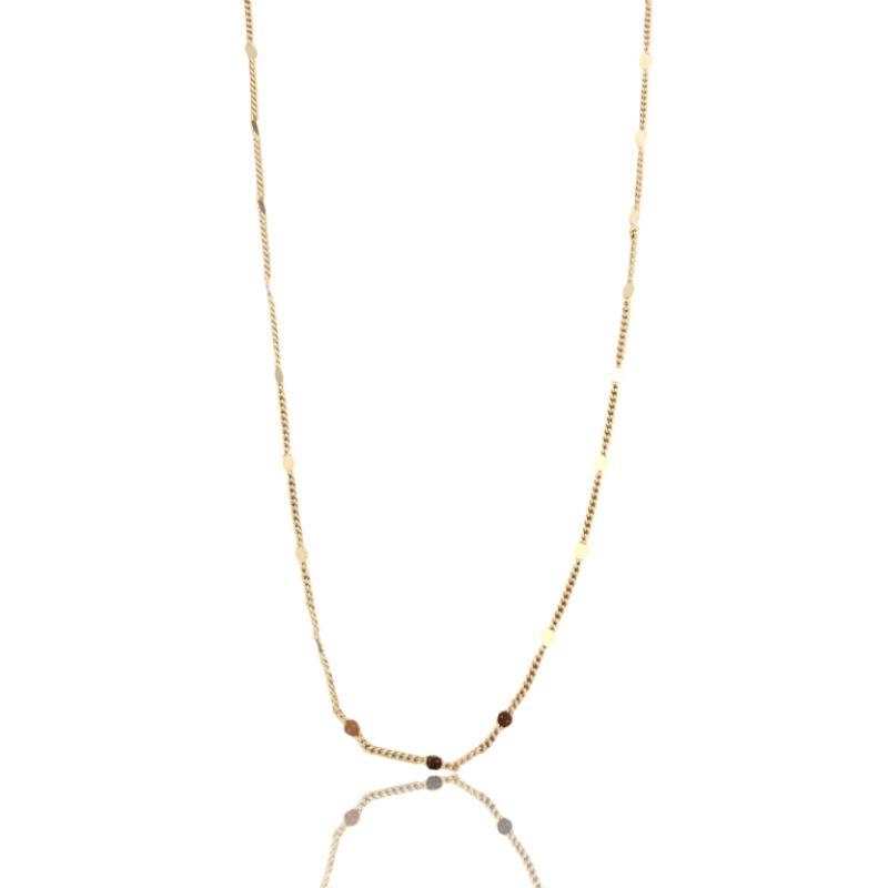 COLAR OURO GRUME DISCO MINI