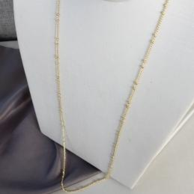 COLAR OURO LONGO BOLINHAS 2