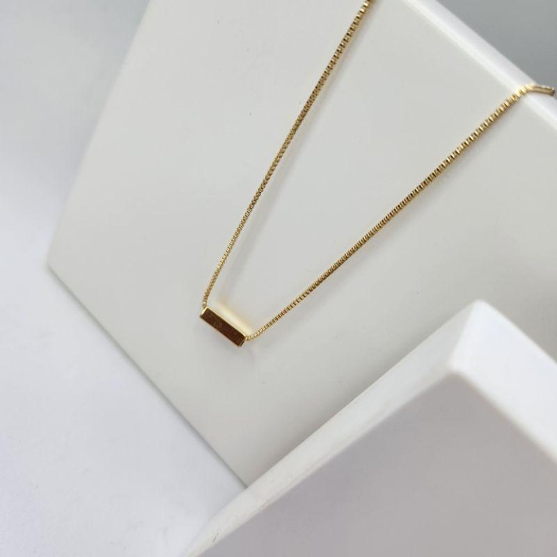 COLAR OURO PINO HORIZONTAL