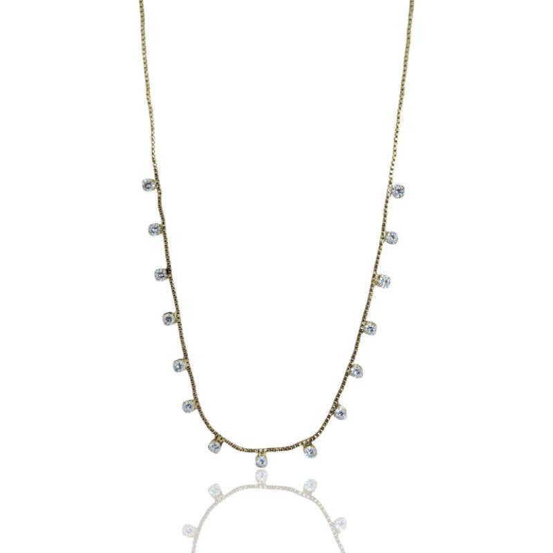 COLAR OURO PONTINHOS DE LUZ