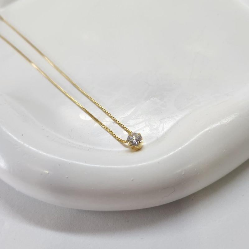 COLAR OURO PONTO DE LUZ