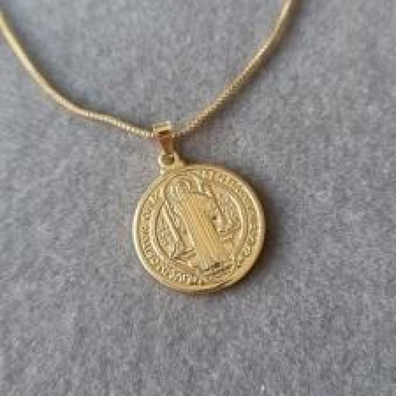 COLAR OURO SÃO BENTO M	