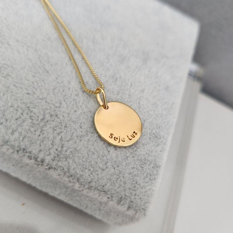 COLAR OURO SEJA LUZ