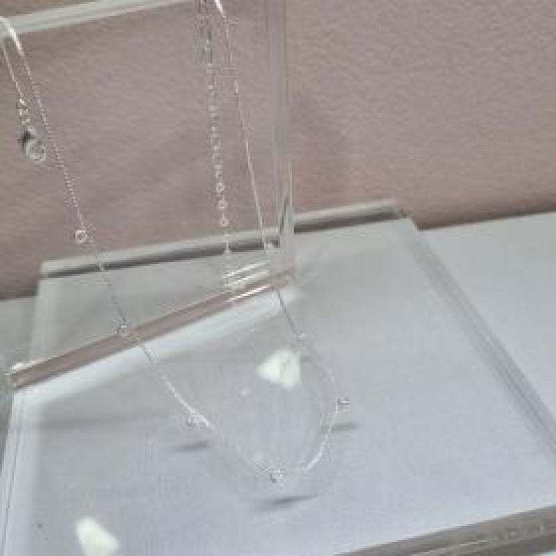 COLAR PRATA CHOKER PONTO LUZ CRISTAL	CP1667