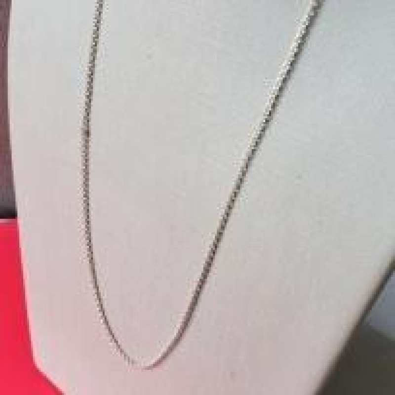 COLAR PRATA CORRENTARIA PORTUGUESA