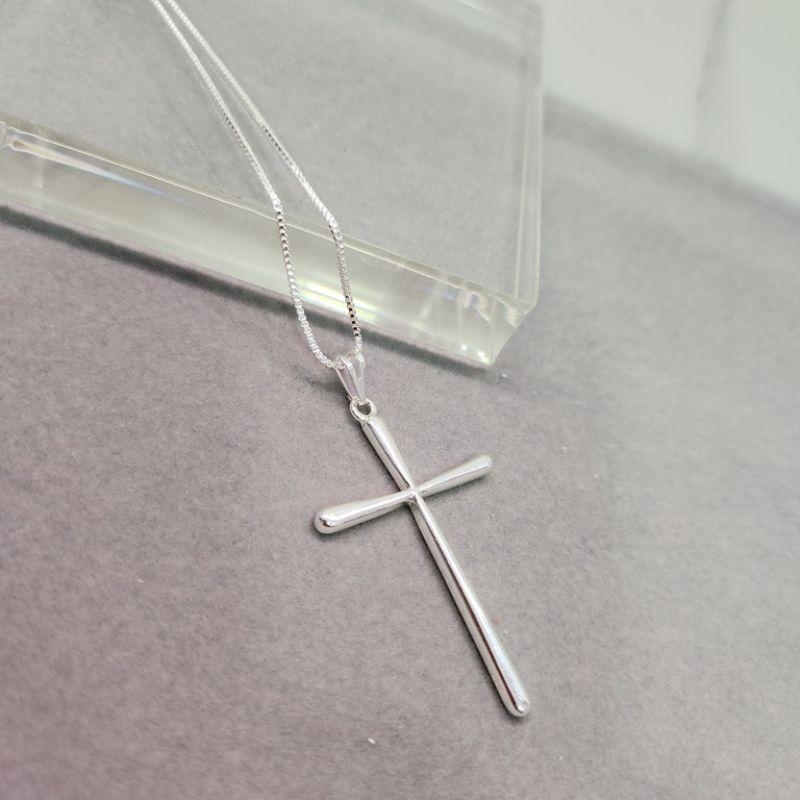 COLAR PRATA CRUZ