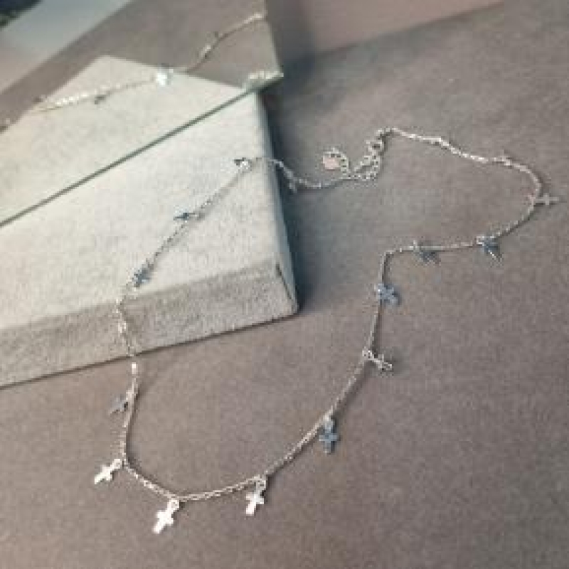 COLAR PRATA CRUZINHAS