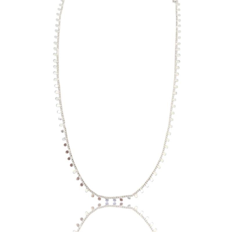 COLAR PRATA DISQUINHOS CHAP