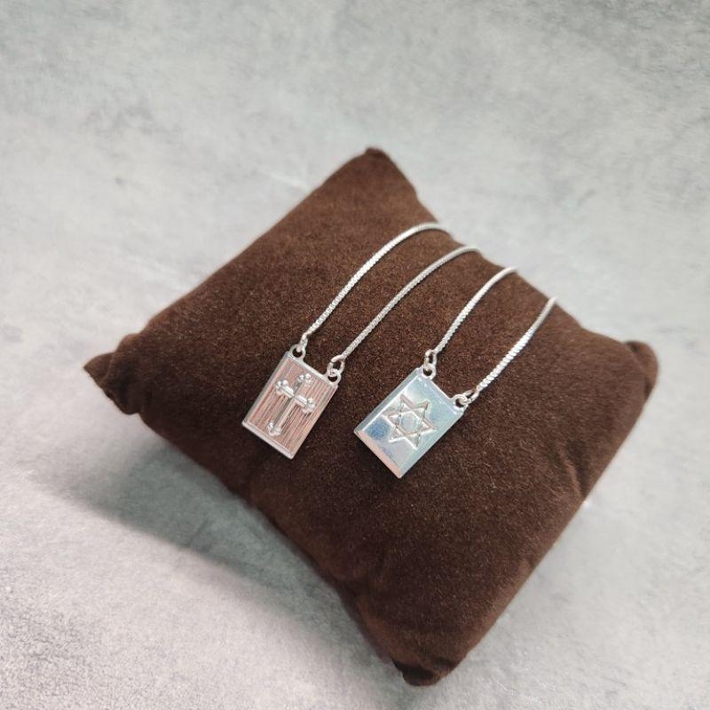 COLAR PRATA ESCAP MASC DAVID