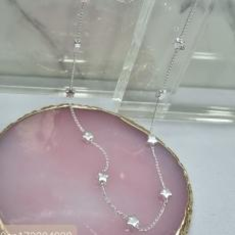 COLAR PRATA ESTRELAS 1