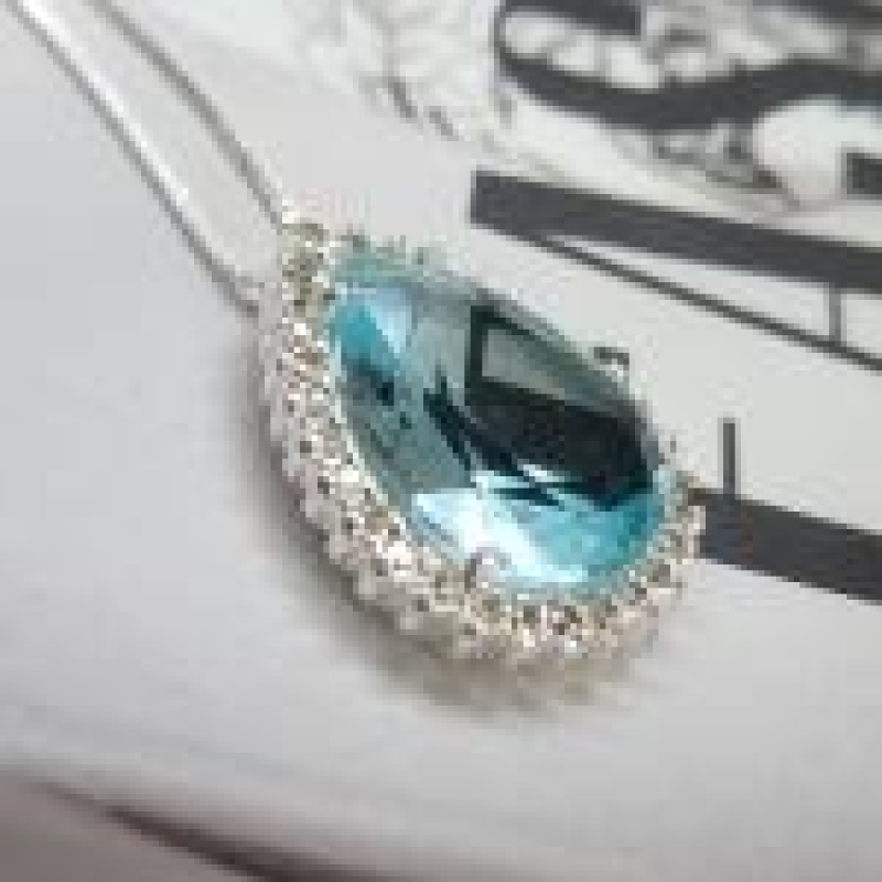 COLAR PRATA GOTA Z ACQUA