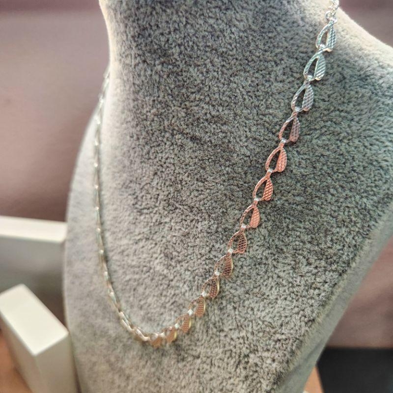 COLAR PRATA GOTAS VAZADAS