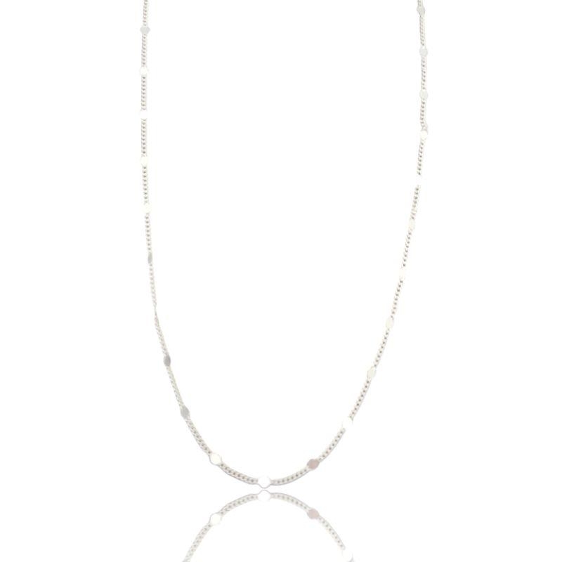 COLAR PRATA GRUME DISCO MINI