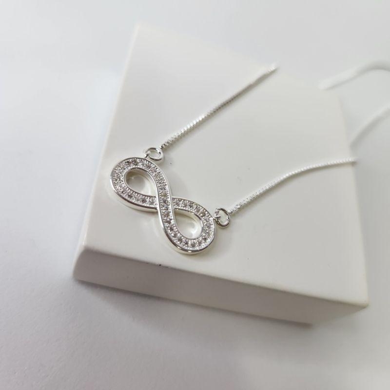 COLAR PRATA INFINITO