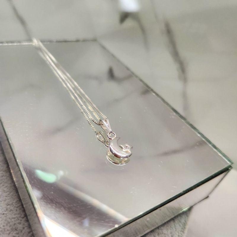 COLAR PRATA LUA ESTRELA