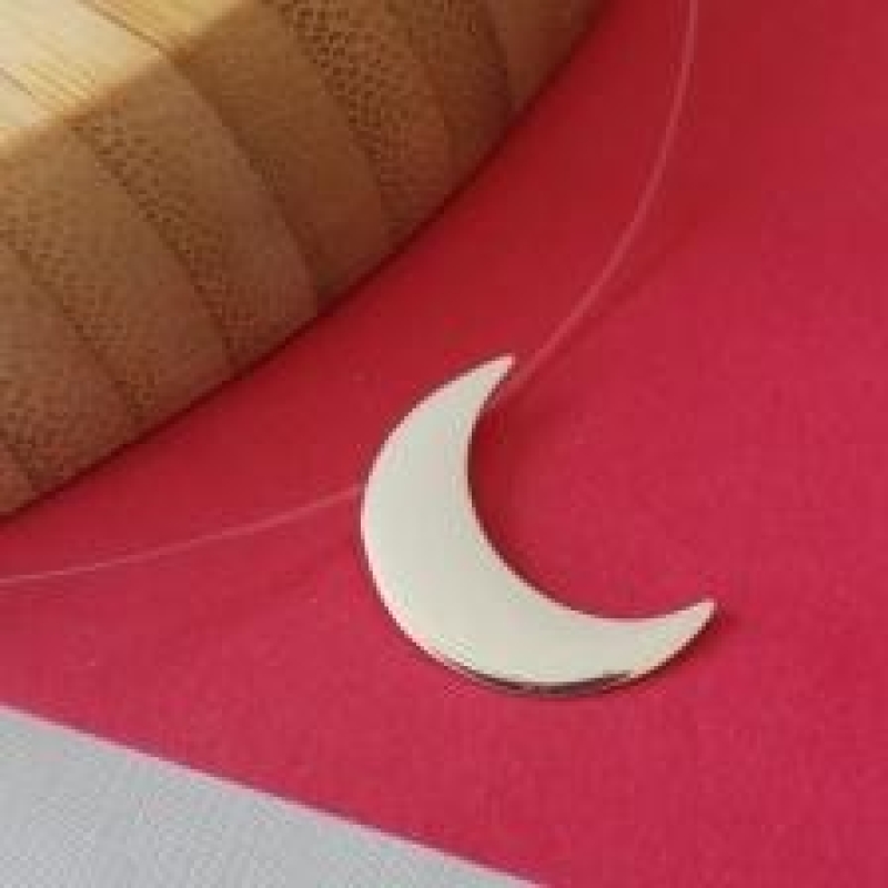 COLAR PRATA LUA N