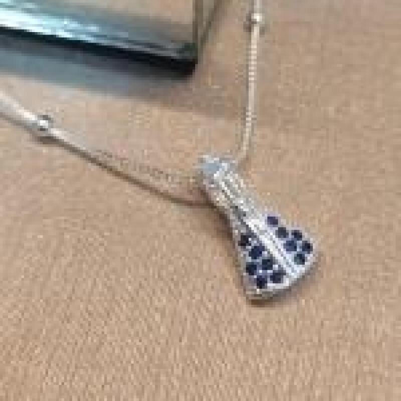 COLAR PRATA NS AZUL	CP1744