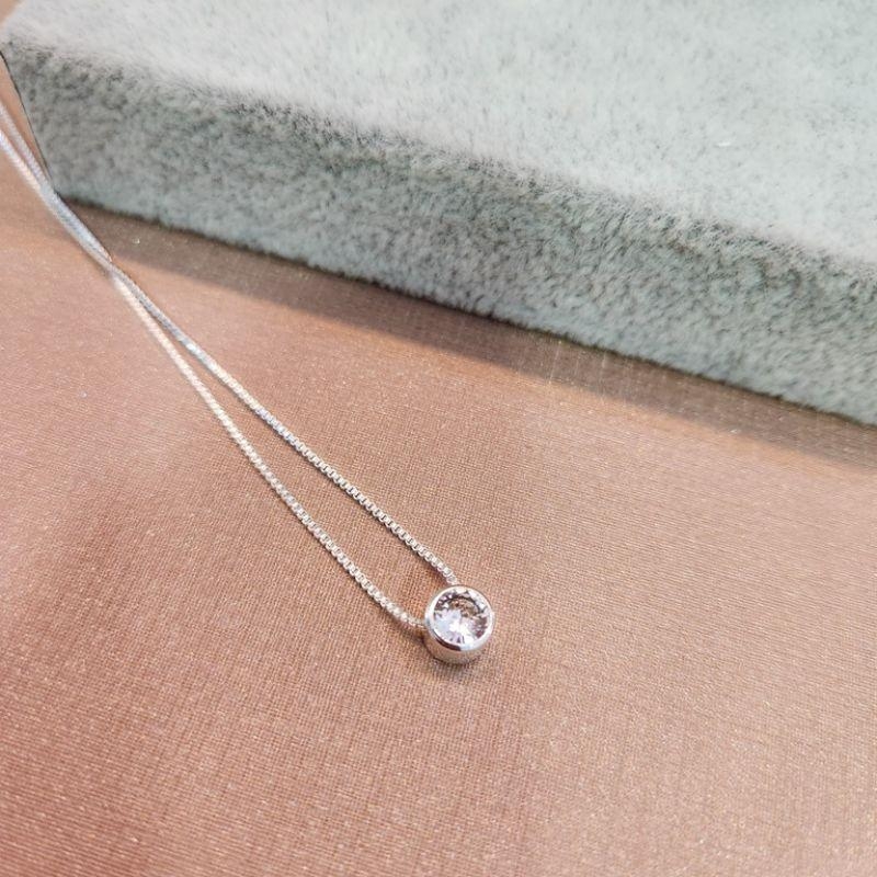 COLAR PRATA PONTO DE LUZ