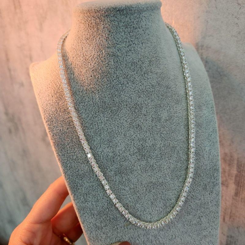 COLAR PRATA RIVIERA 4 PONTAS