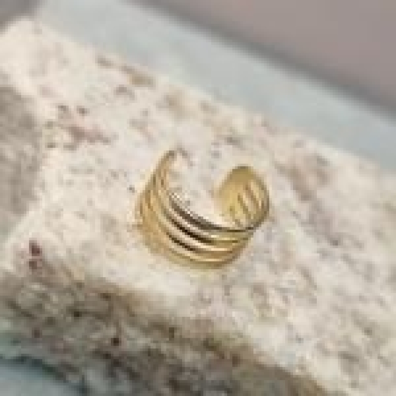 PIERCING OURO 4 FILAS