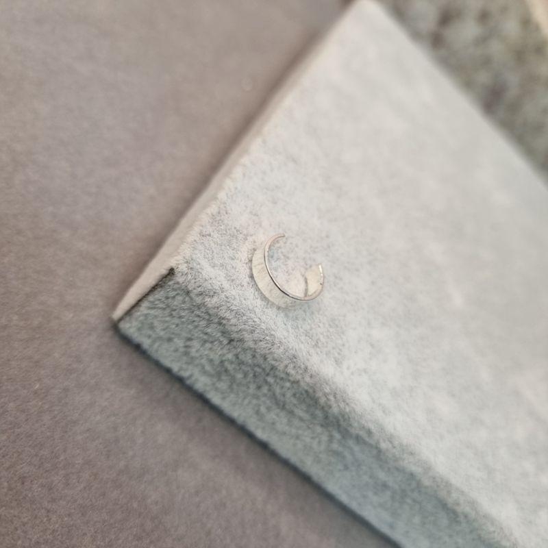 PIERCING PRATA CHAPADO