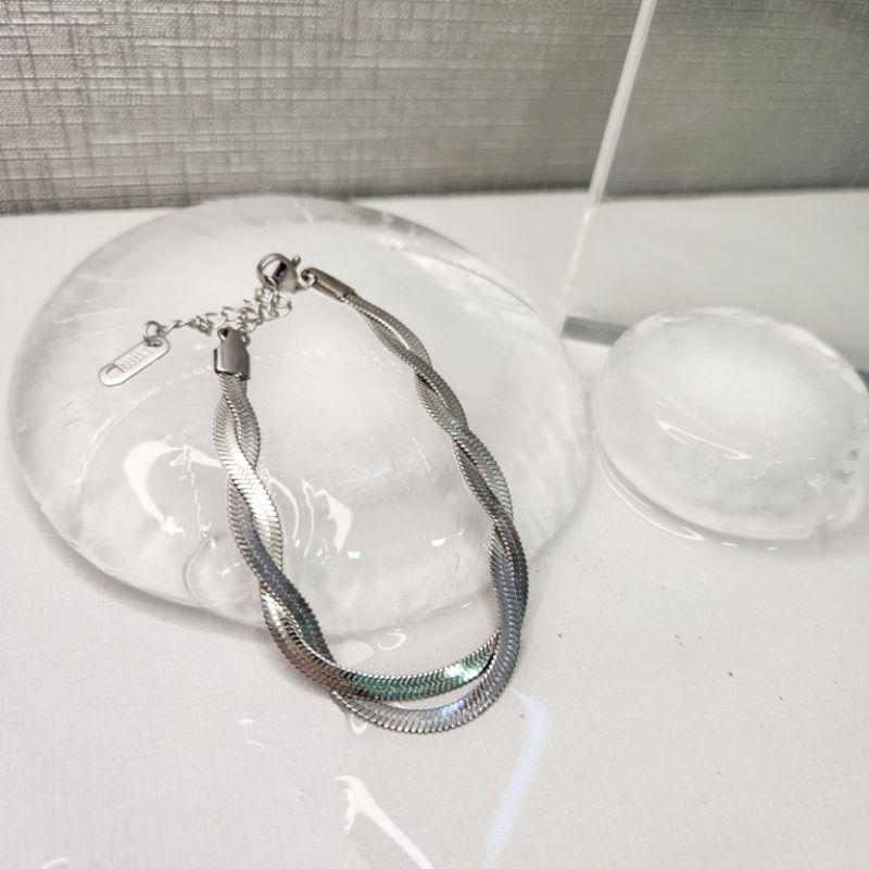 PULSEIRA AÇO ENTRELAÇADO